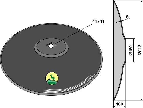 Agrometall Concave discs