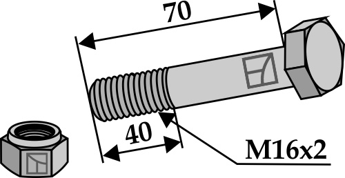 HMF Bolts, nuts and safety elements