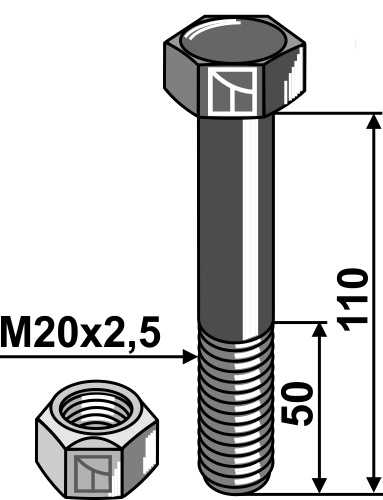 Mulag Bolts, nuts and safety elements