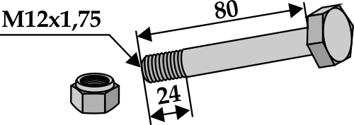 Dücker Bolts, nuts and safety elements