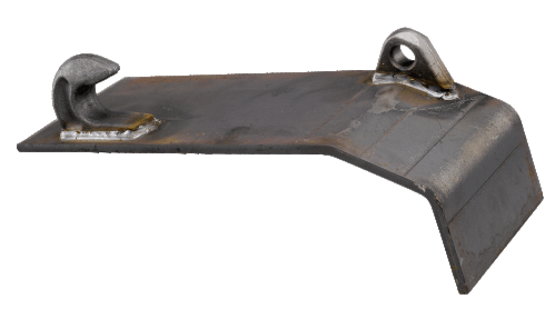Связующая плита, ловильный крюк,  Комплектующие для ковшей фронтового погрузчика