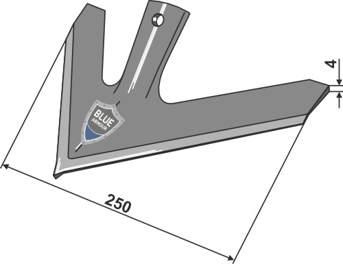 Schnell-Wechsel-Schar - 250mm