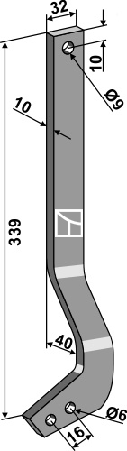 Massey Ferguson Ploeglichaam type AS