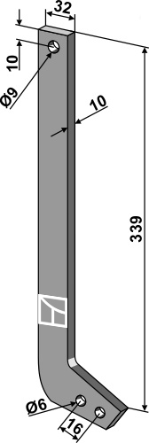 Rabe Ploeglichaam type BP-234 OS