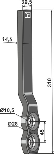 Monosem - Piese cultivatoare