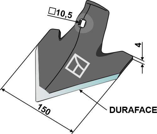 Hackschar - DURAFACE