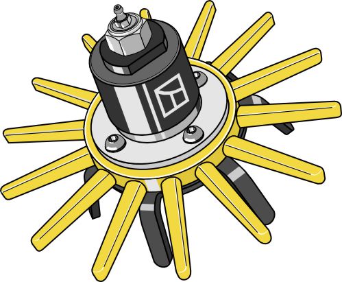 Fingerhackelement Ø290mm