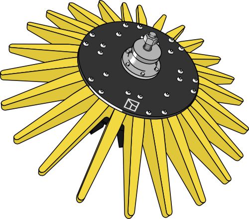 Fingersternelement Ø700mm