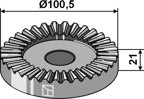 Disco de ajuste Ø100,5
