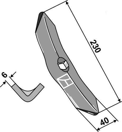 Dal-Bo Harrow tines and sweeps