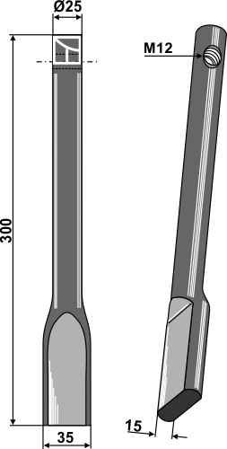 Dal-Bo- Cultivator onderdelen