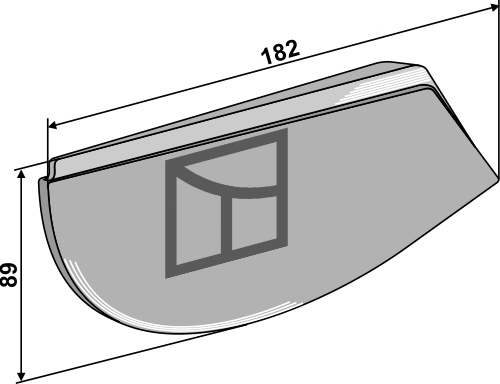 Ploeglichaam type BP-322 PS(L)