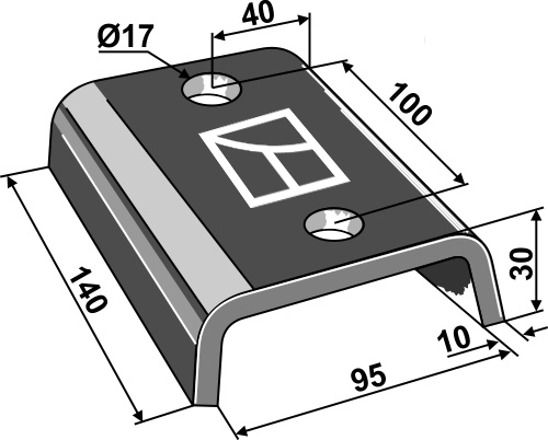 Ploeglichaam type BP-324 PS(L)