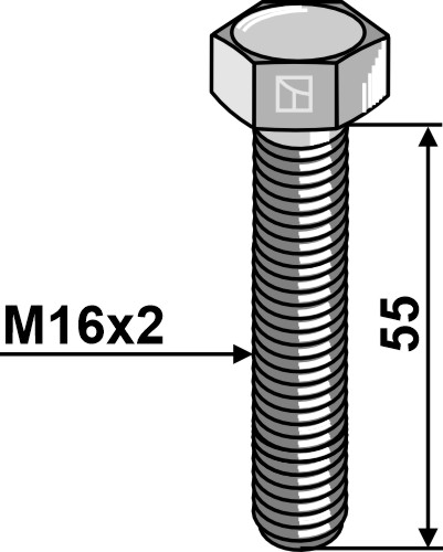 Schraube M16 x 55