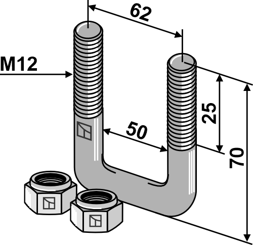 Bügelschraube M12