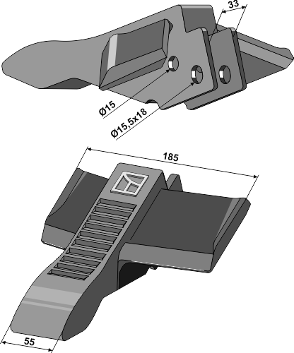 CNH - Cultivator parts 