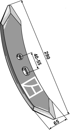 Grubberschar MF 290mm