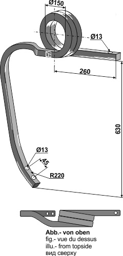 Dents double spire