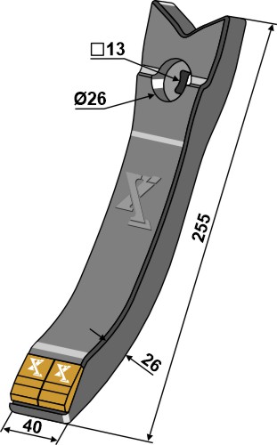 Scharspitze - Hartmetall