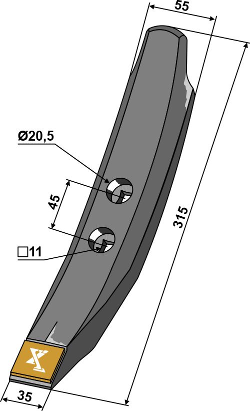 Stubble cultivator