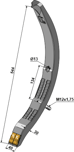 Stubble cultivator