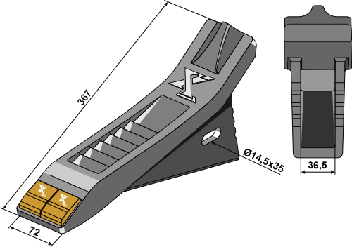 Alpego - Cultivator parts 