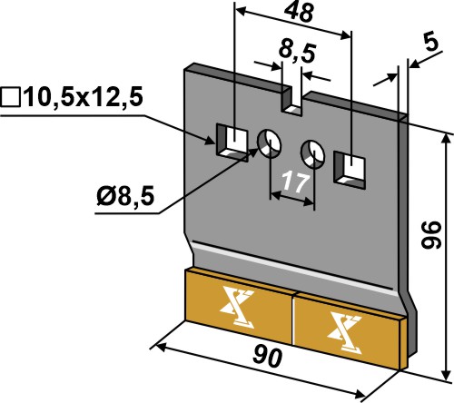 Rascador - Carburo de tungsteno