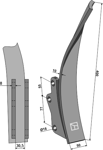 Amazone / BBG - Cultivator parts 