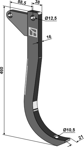 Lemken - Cultivator parts 