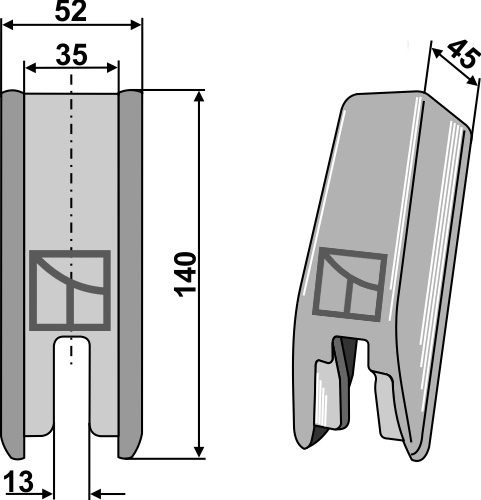 Dutzi- Cultivator parts 