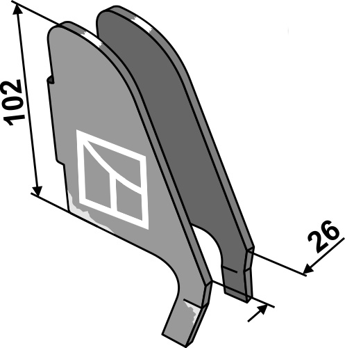 Verschleißschutz geeignet für: Great Plains