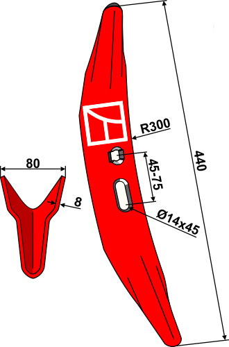 Gard - Cultivator parts 