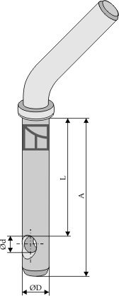 Steckbolzen mit abgebogenen Griff