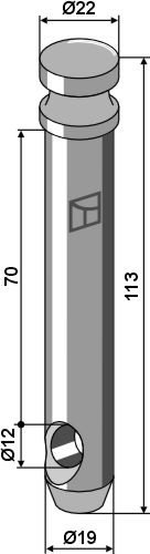 Topstangpennen