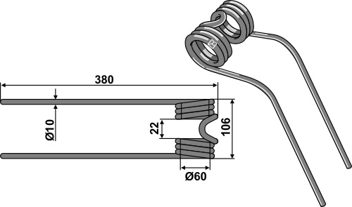 Pöttinger Underplove typ 41W