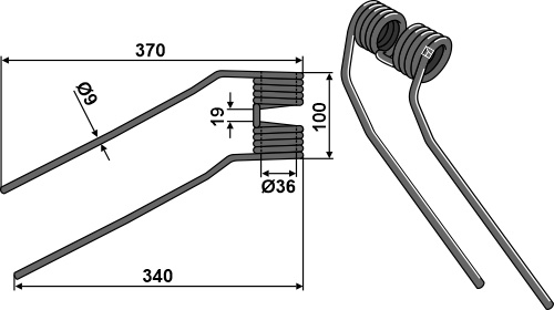 Amazone Underplove typ WL430