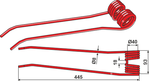 Amazone Underplove typ WL430