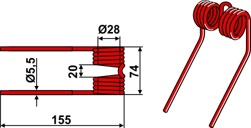 Rabe Type du corps BP-294 O