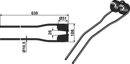 Kuhn Typ korpusu pługa HC4