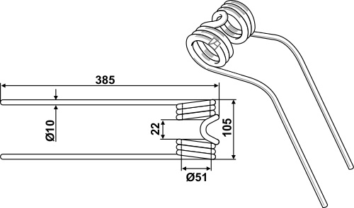 Kverneland Cuerpo tipo 3