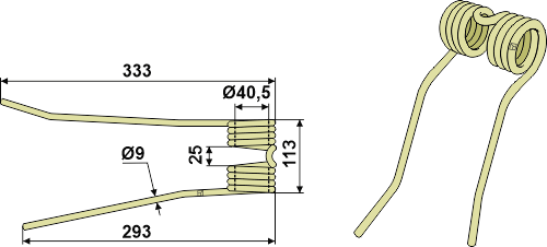 Pöttinger Cuerpo 46W