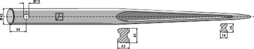 Ploeglichaam type BP-354 RS