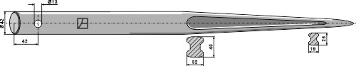 Frontladerzinken 1400