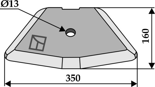 Trioliet Spatenmesser