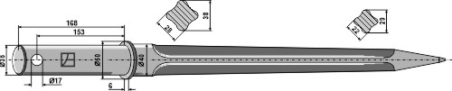 Frontladerzinken 850