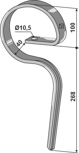 Braço para vibrocultor