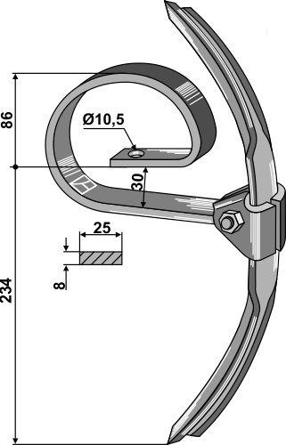 Doublet-Record - Cultivator onderdelen