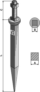 Ploeglichaam type DuraMaxx / W40 - W52