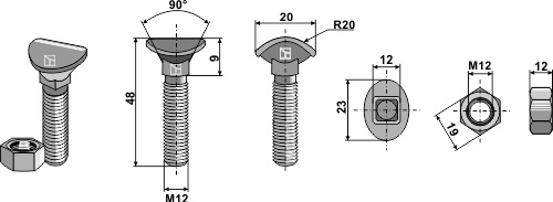 Accessories for harrow tines