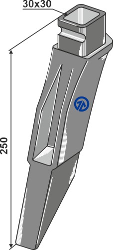 Saatinjektor geeignet für: Tubos de substituição rápida para injector de sementes - BOURGAULT